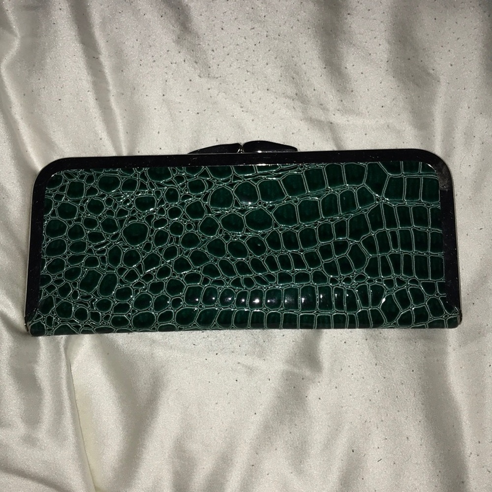 Beautiful Faux crocodile wallet/clutch